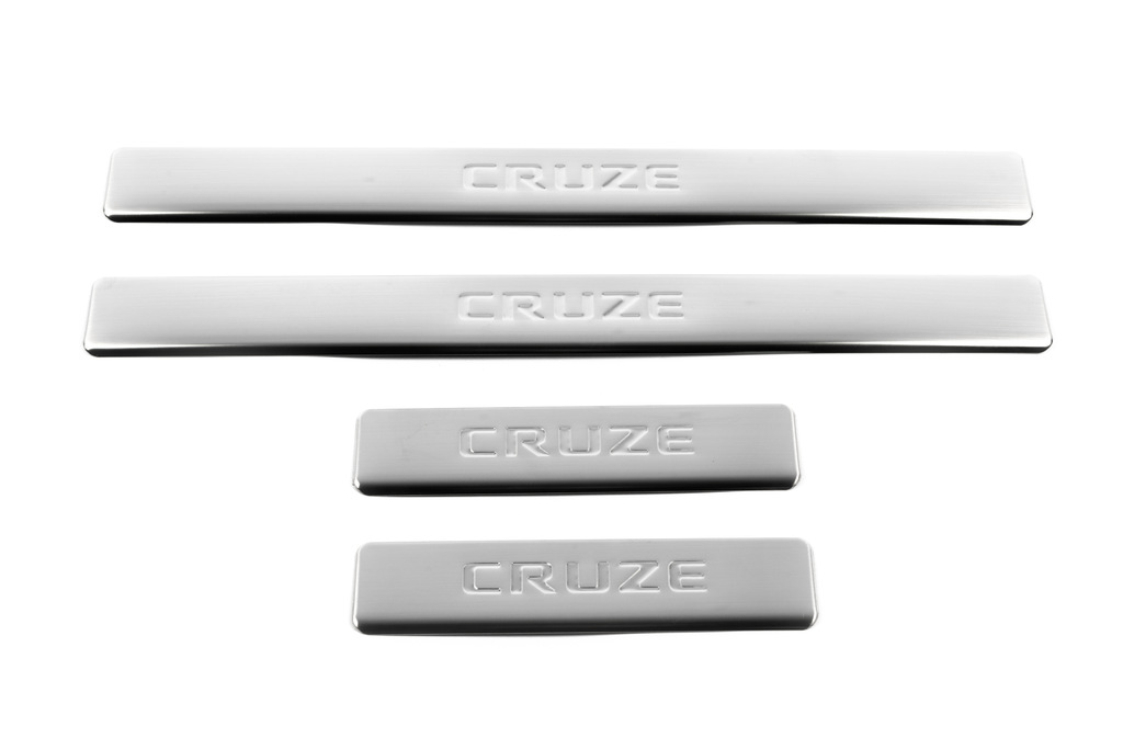 Хром накладки на дверні пороги 4 шт. Omsa для Cruze 2009+