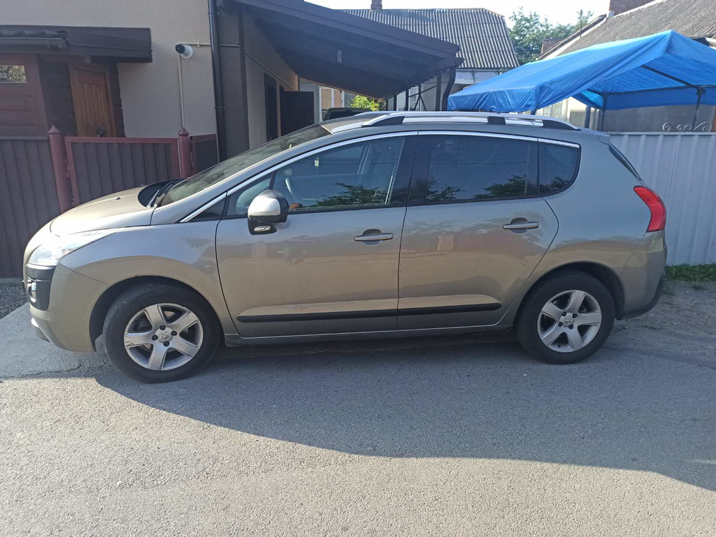 Рейлінги Skyport Grey для Peugeot 3008 2008-2016 рр.