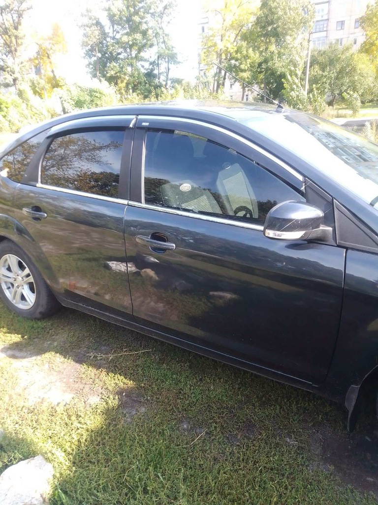 Хром накладки для Ford Focus 2005-2011 окантовка вікон нерж Carmos (Туреччина)