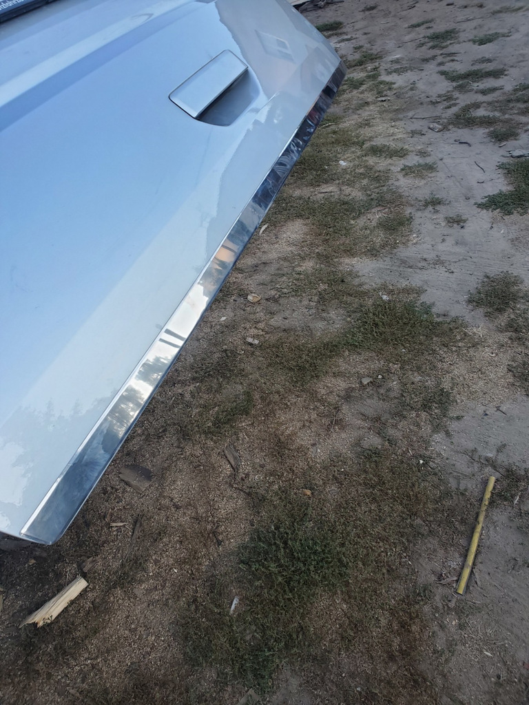 Хром накладка на кромку дверей багажника (нерж.) Omsa для VW T6 2015+