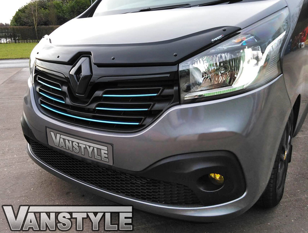 Дефлектор капота (EuroCap) для Renault Trafic 2015↗ мм.